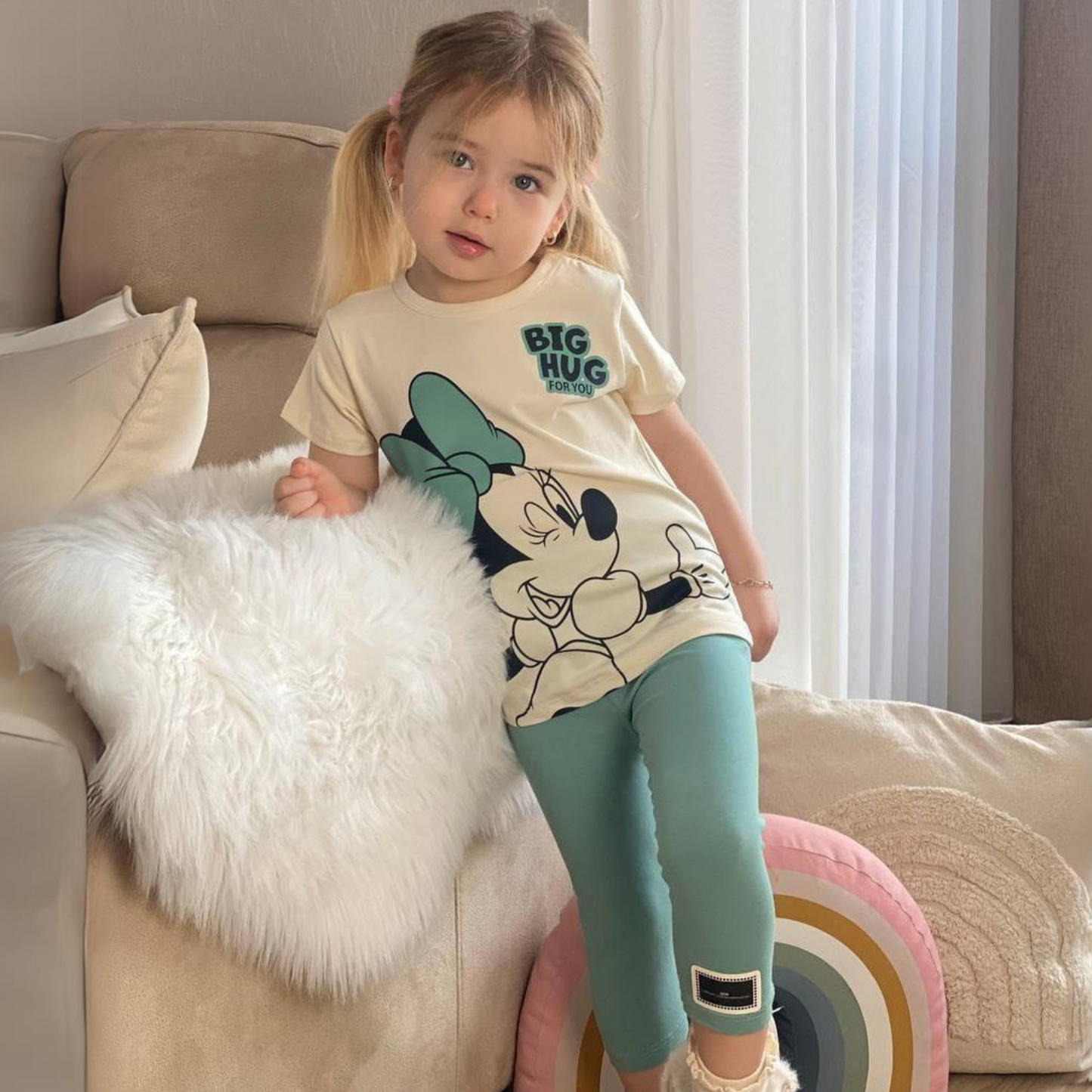 Joyful Moments Girls' Legging Outfit-1