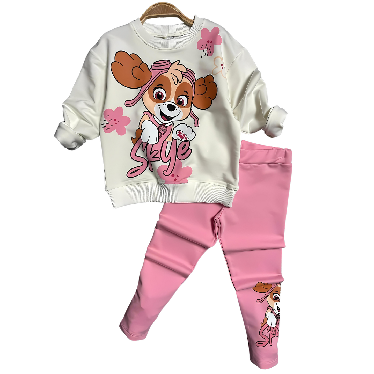 Dream Big Girls' Cotton Sweater Set-1