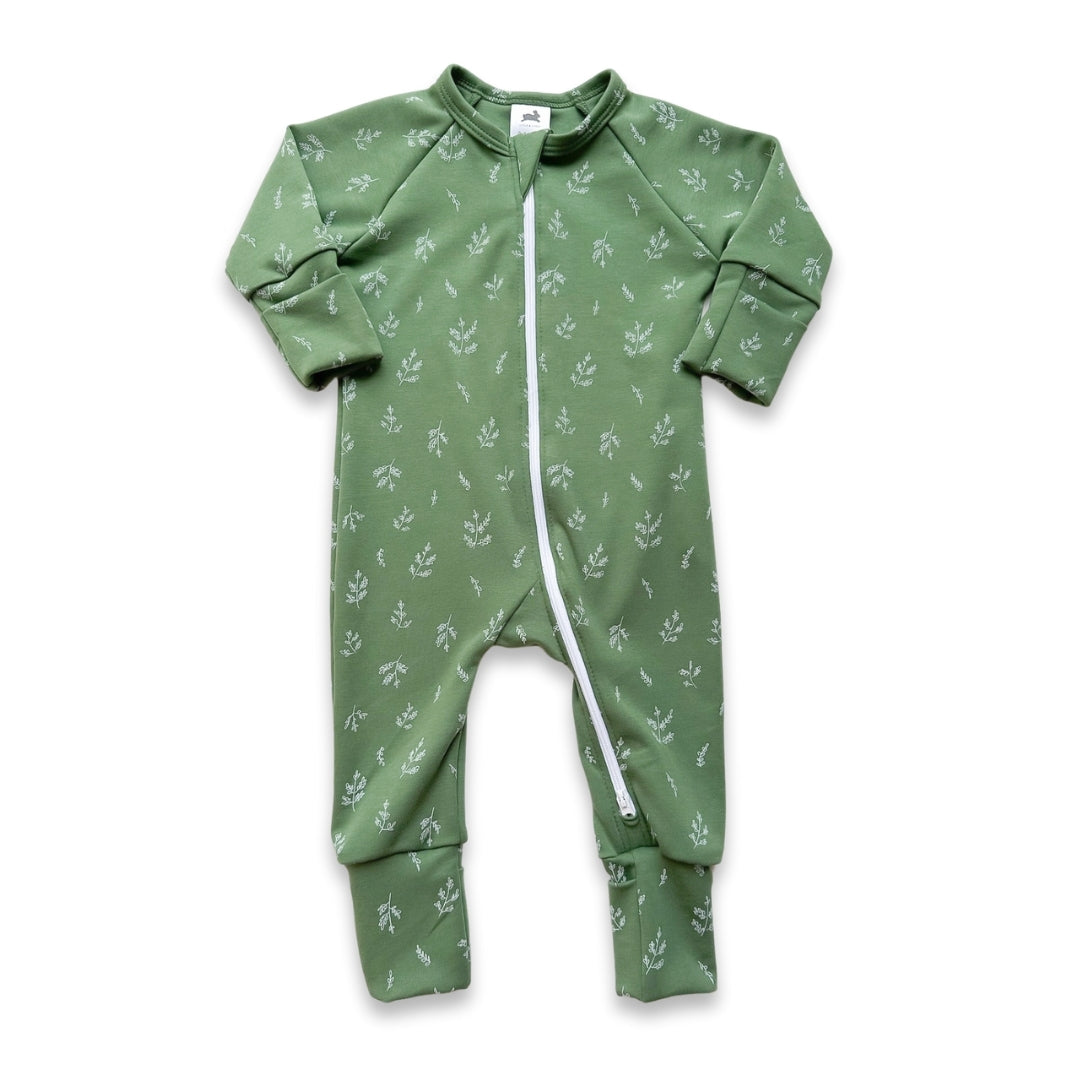 Baby Bamboo Zipper Sleeper-8
