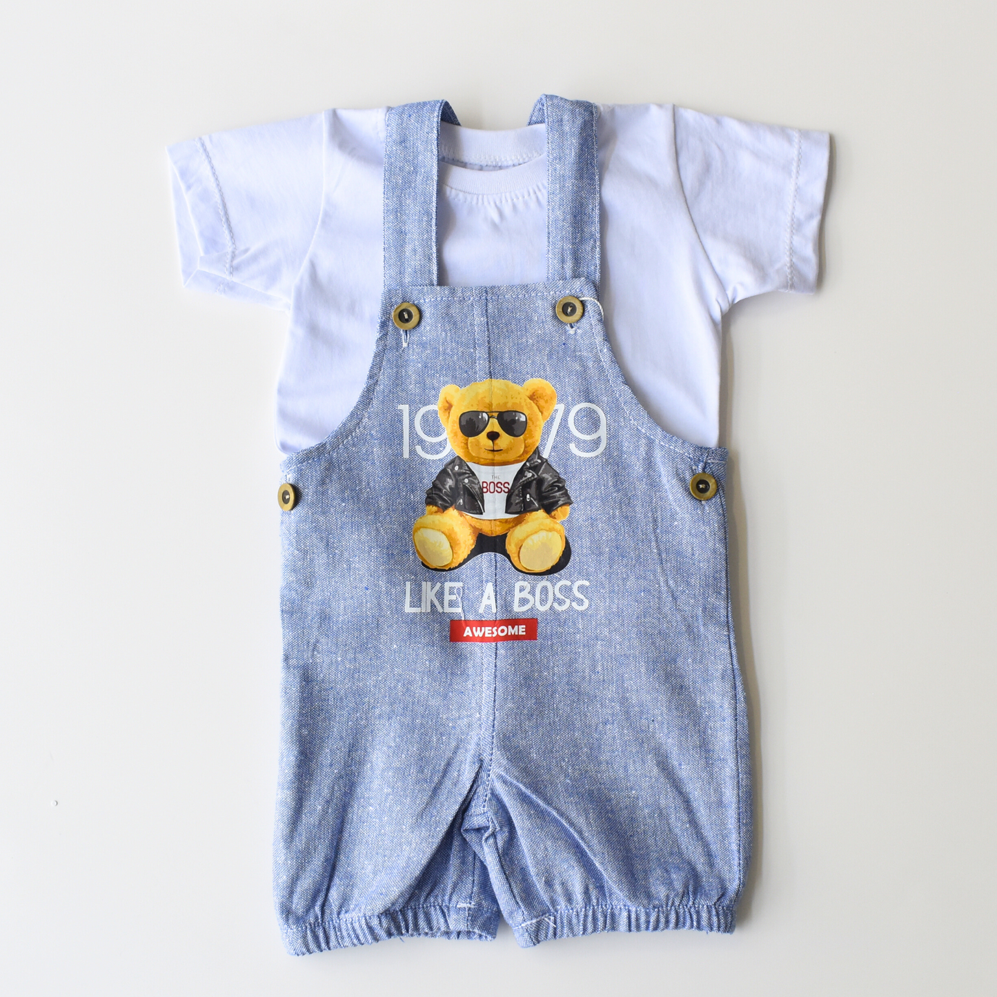 Like a Boss! Baby Casual Overall-4