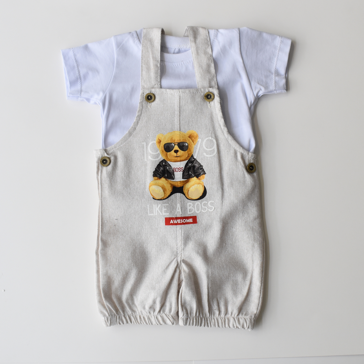 Like a Boss! Baby Casual Overall-5
