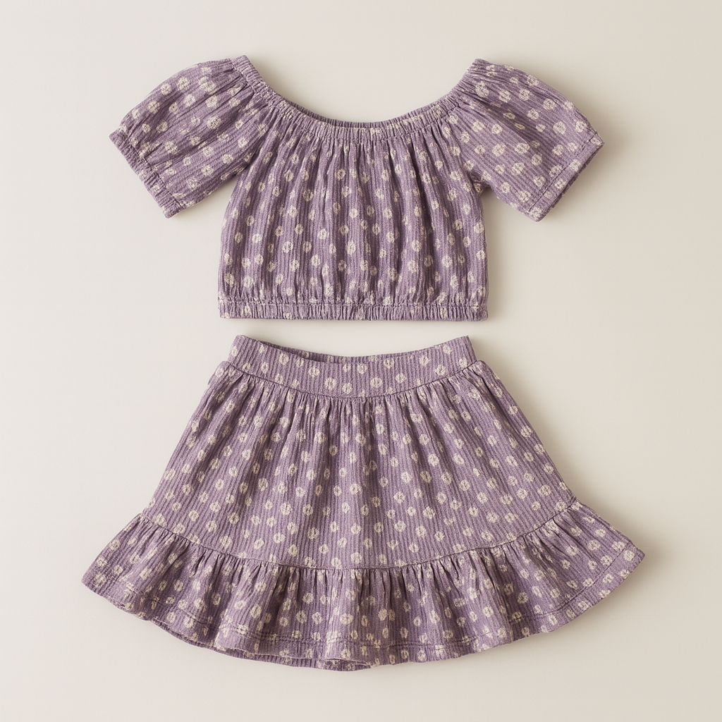 Darling Daisies Girls Casual Set-1