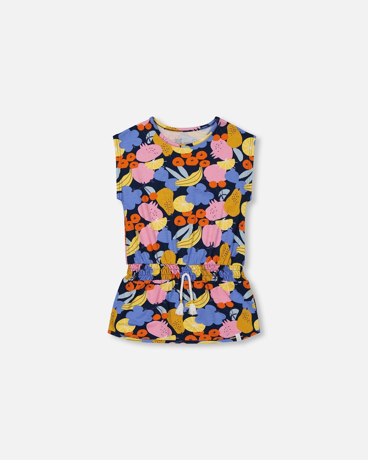 Printed Tunic Top Multicolored-0