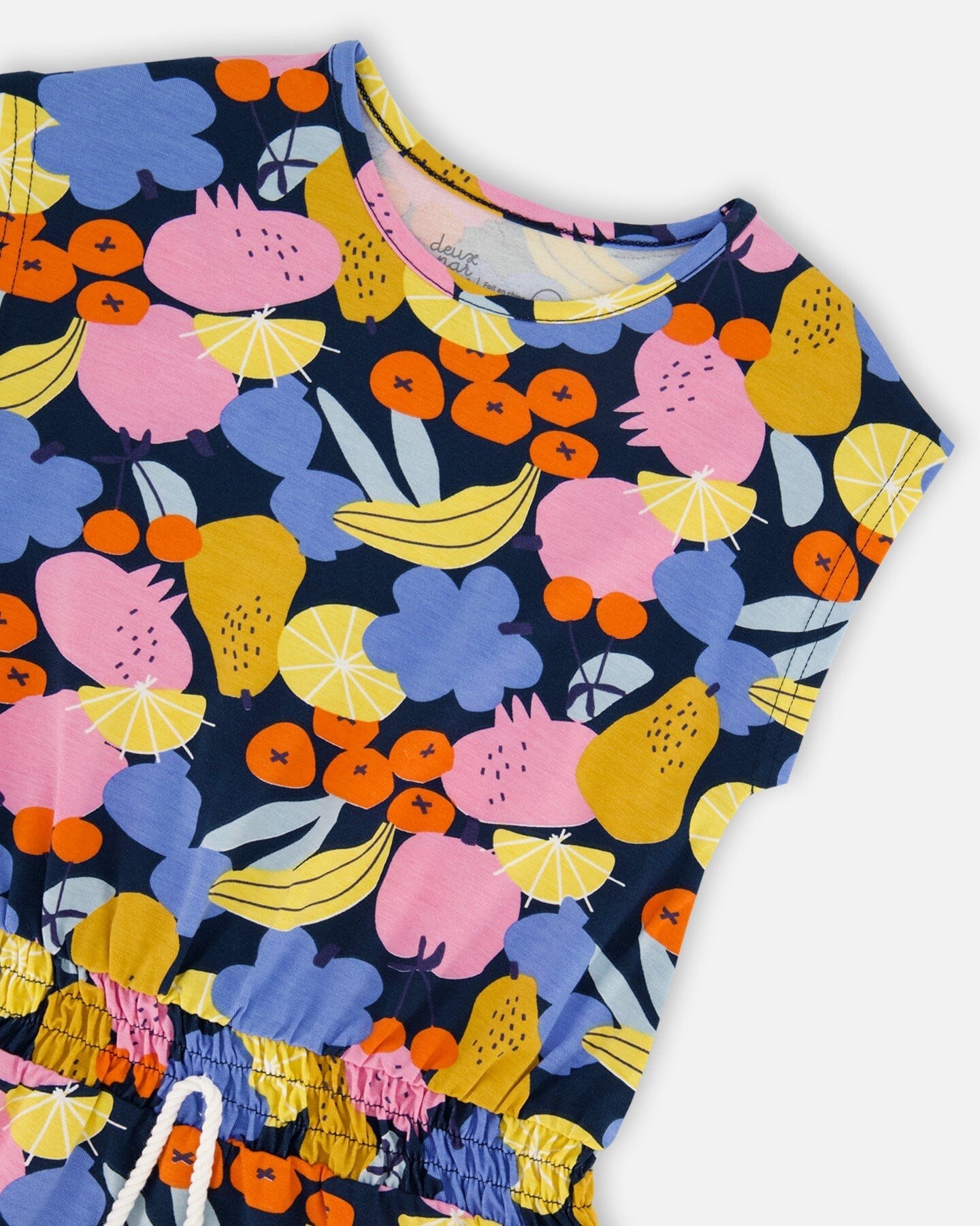 Printed Tunic Top Multicolored-2
