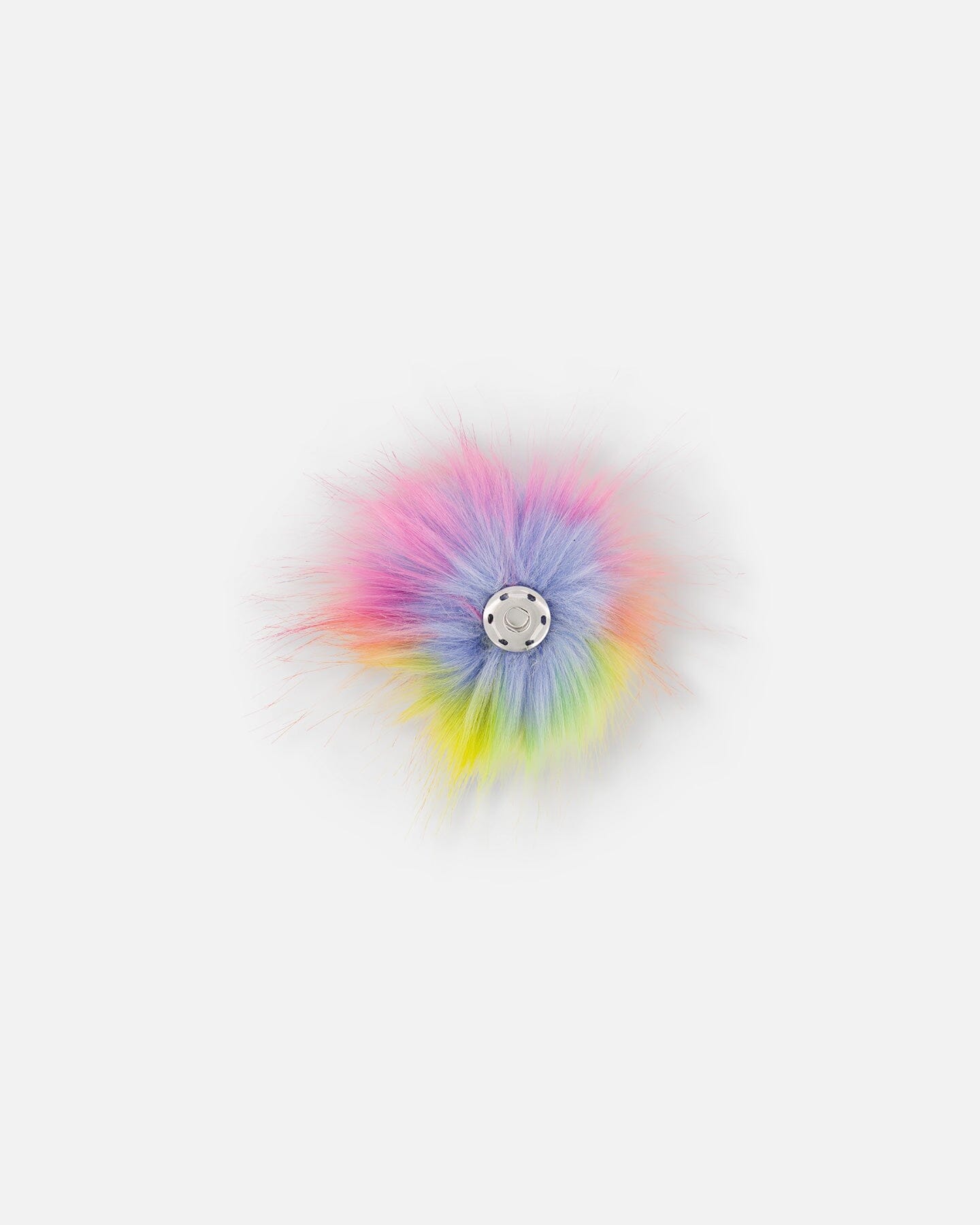 Multi-Colored Fake Fur Pompom For Hat-1