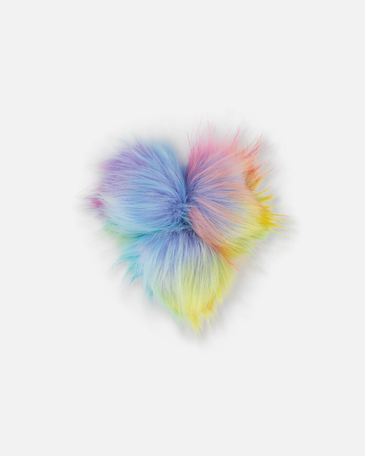 Multi-Colored Fake Fur Pompom For Hat-2