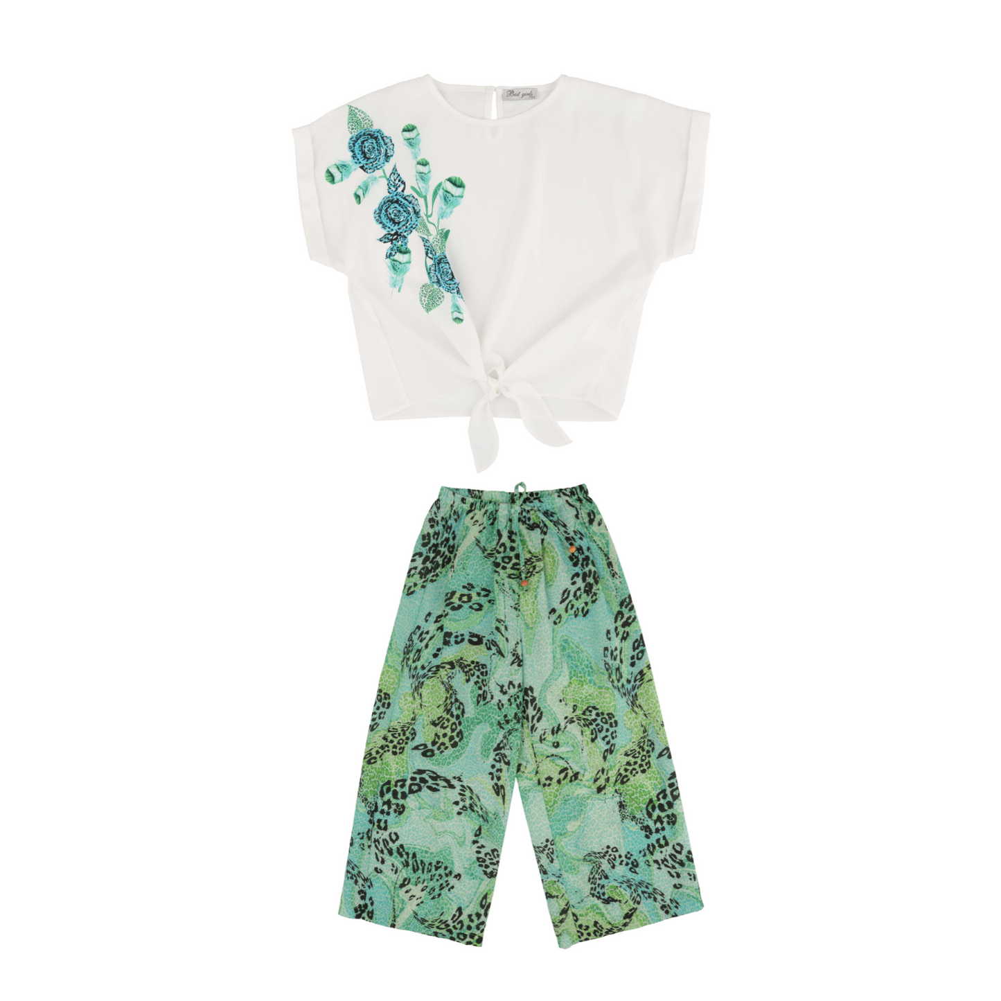 Tropical Girls Casual Set-2