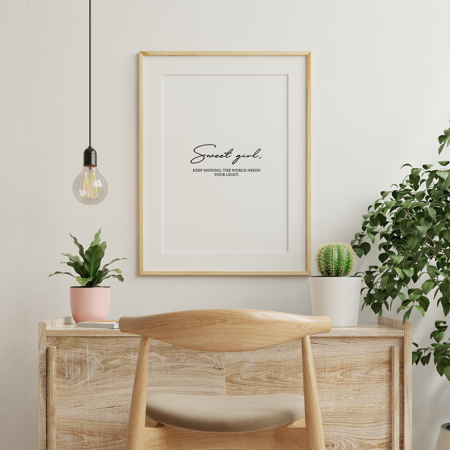 Sweet Girl Poster Print-1