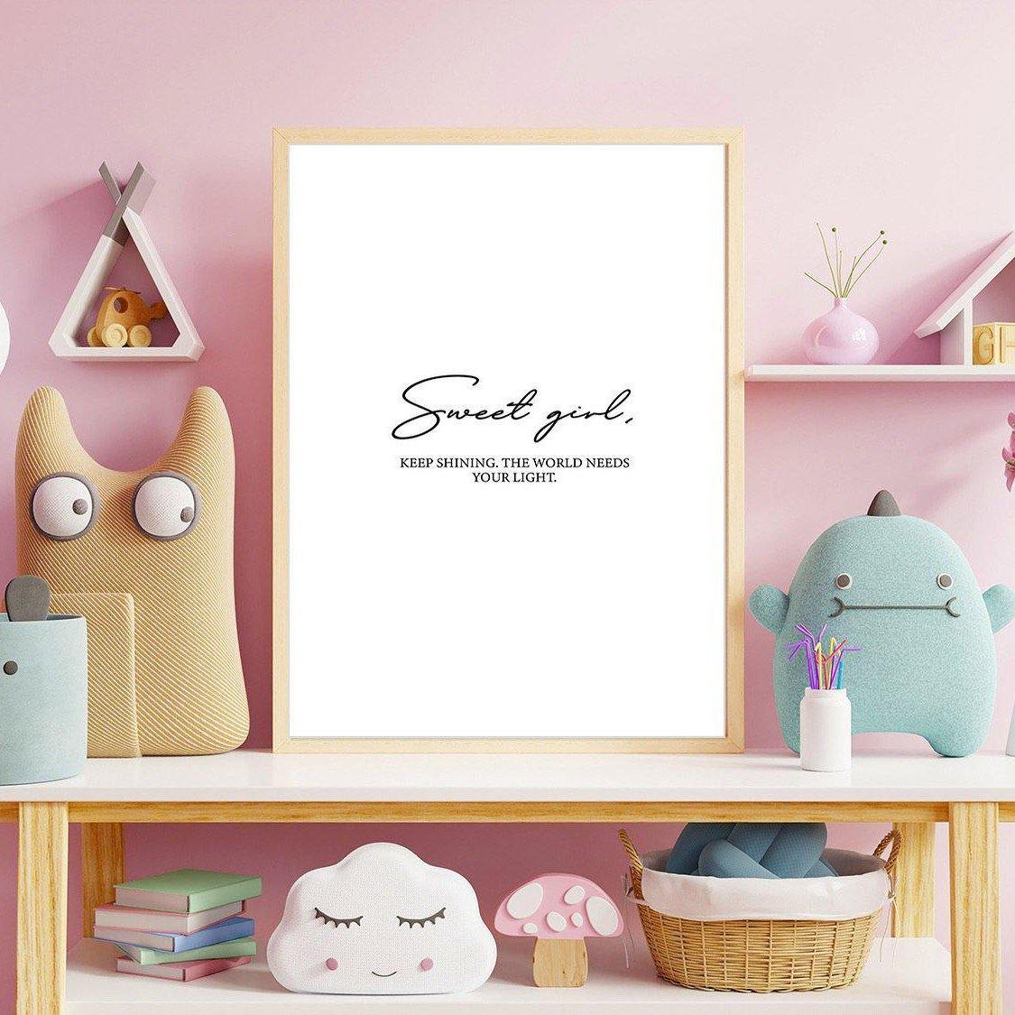 Sweet Girl Poster Print-2