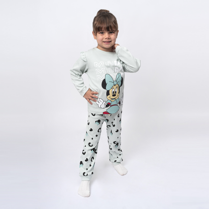 Mini Minnie Girls Cotton Pyjamas-1