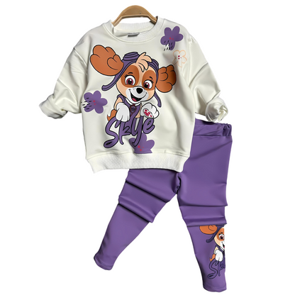 Dream Big Girls' Cotton Sweater Set-2