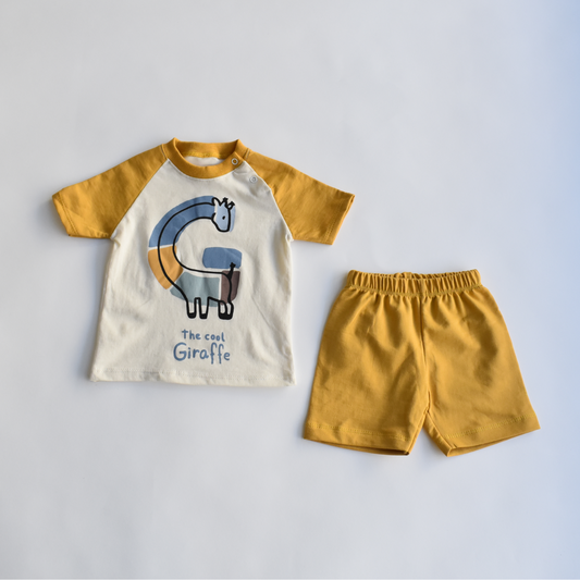 The Cool Giraffe Boys Casual Set-0
