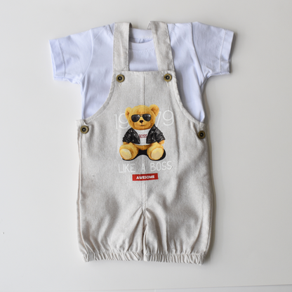 Like a Boss! Baby Casual Overall-5