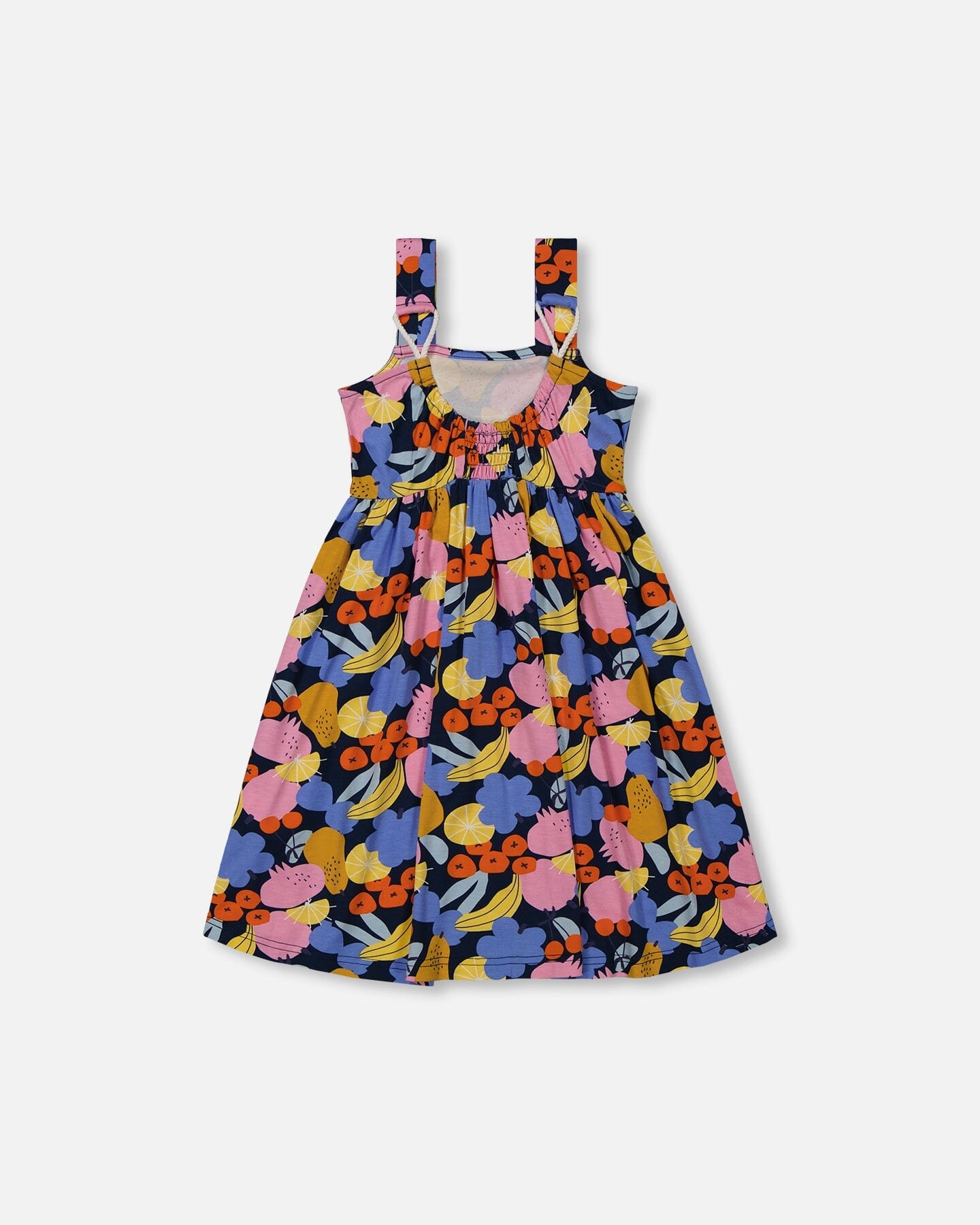 Printed Sleeveless Dress Multicolored-1