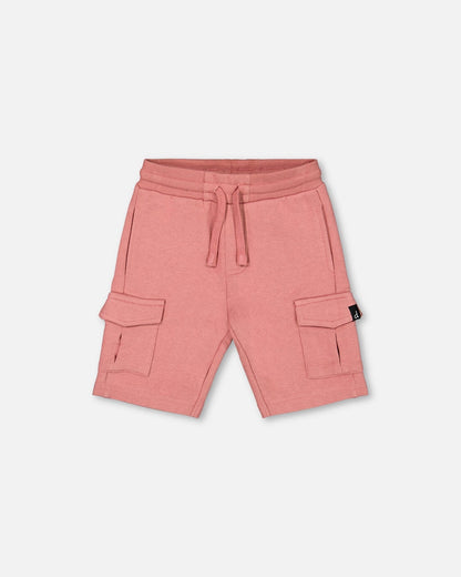 French Terry Short Dark Old Rose-0
