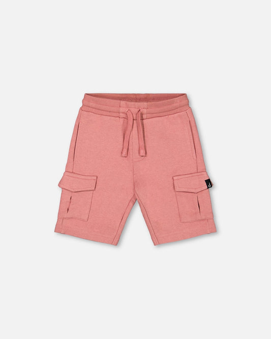 French Terry Short Dark Old Rose-0