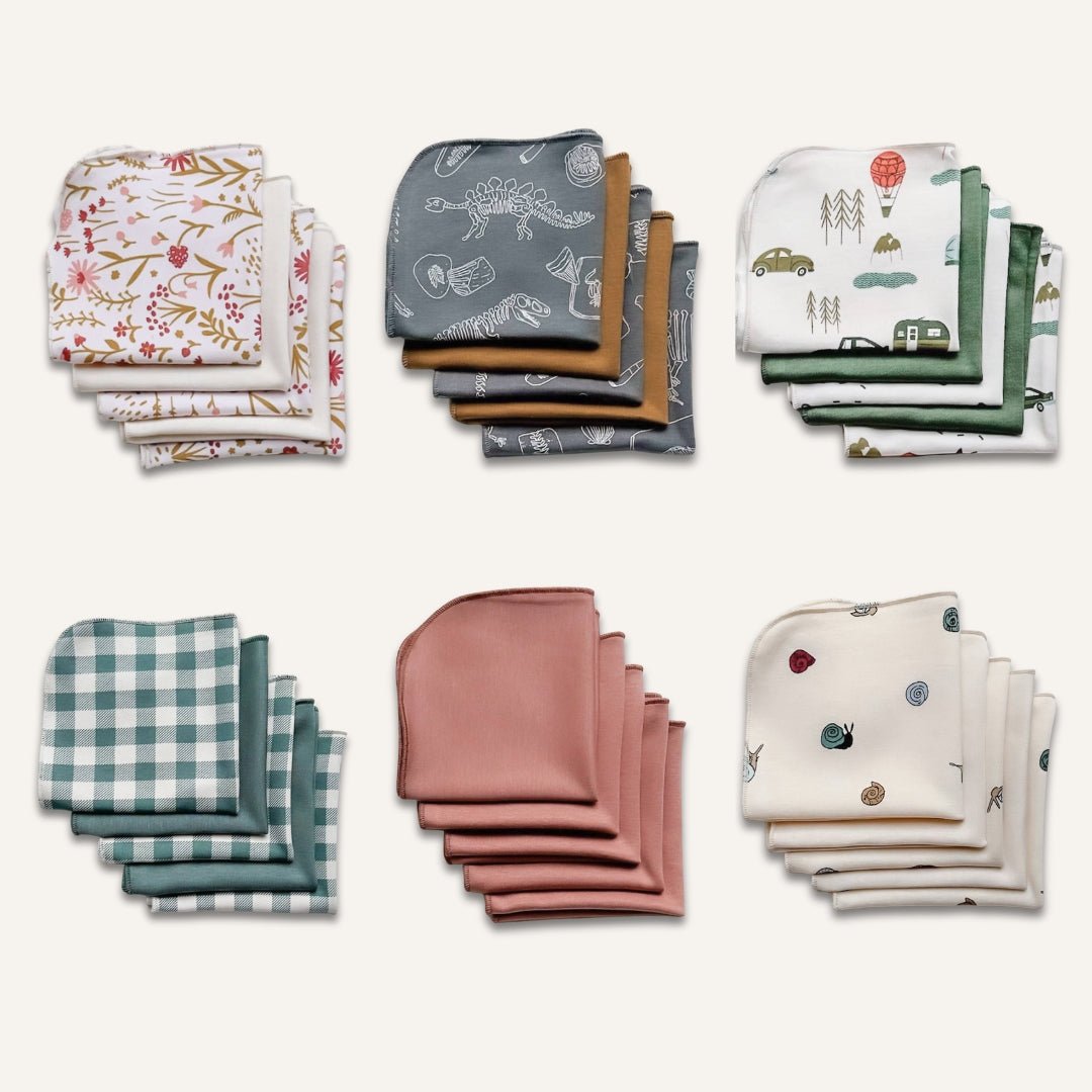 Bamboo Baby Washcloths (Pack of 5)-0