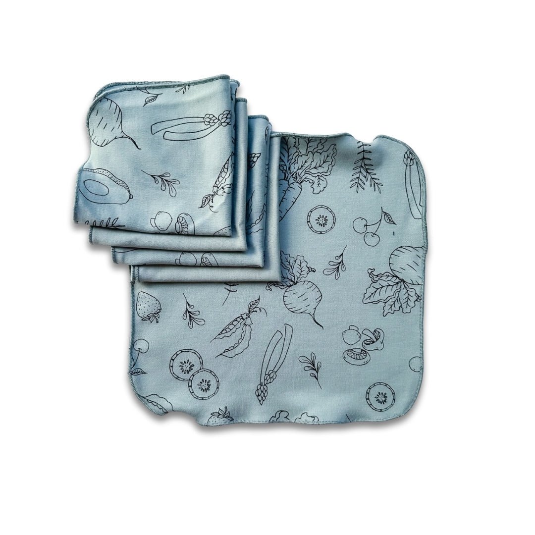 Bamboo Baby Washcloths (Pack of 5)-11