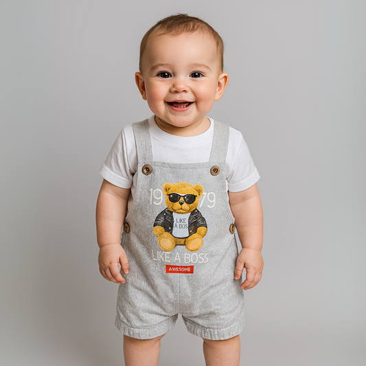 Like a Boss! Baby Casual Overall-0